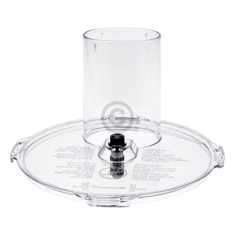 Deckel für Schüssel Durchlaufschnitzler BOSCH 00086891 an Küchenmaschine