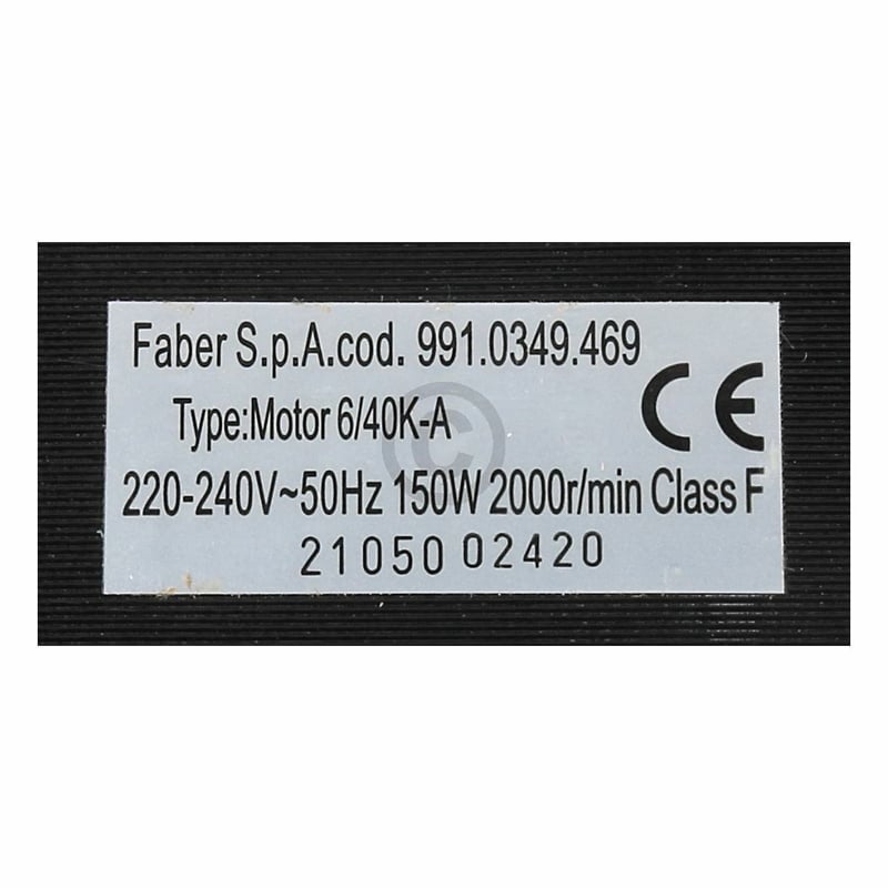 MOTOR 6/40KA 220-240 Küppersbusch 565994