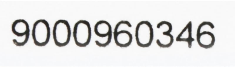 Bedienblende 11002412