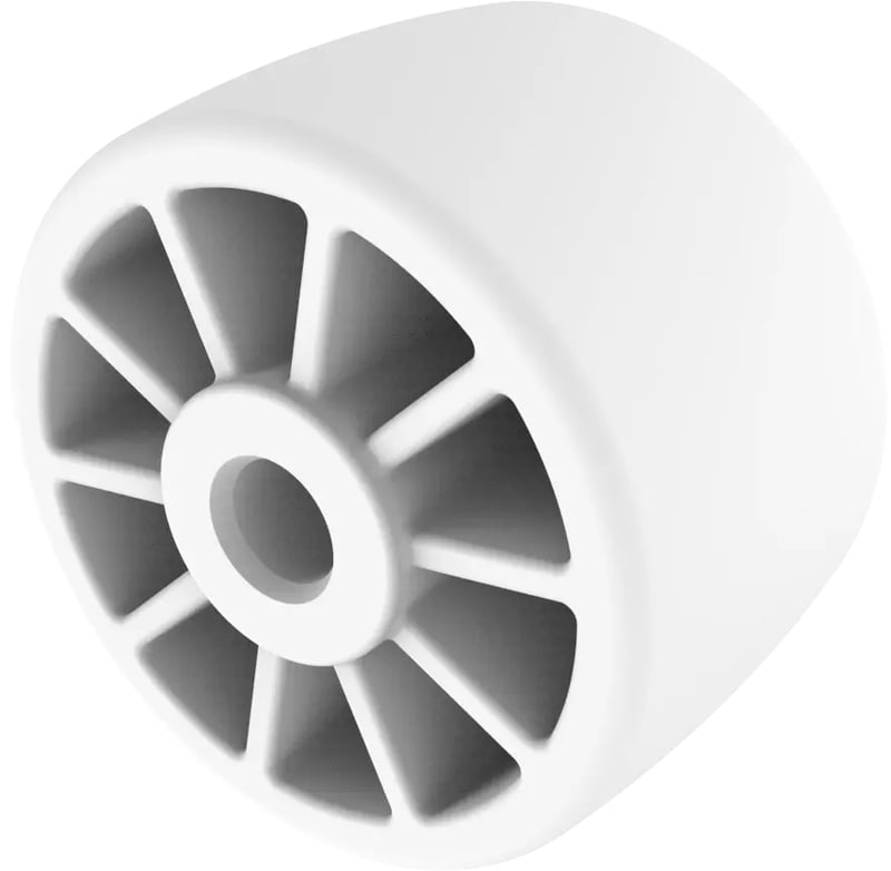 Rollensatz für Bosch Kühlschrank 10007110 reibungsloser Lauf