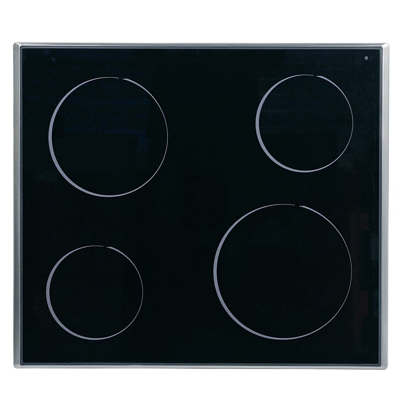 Glaskeramikplatte Whirlpool 481244039792 für Kochfeld Herd