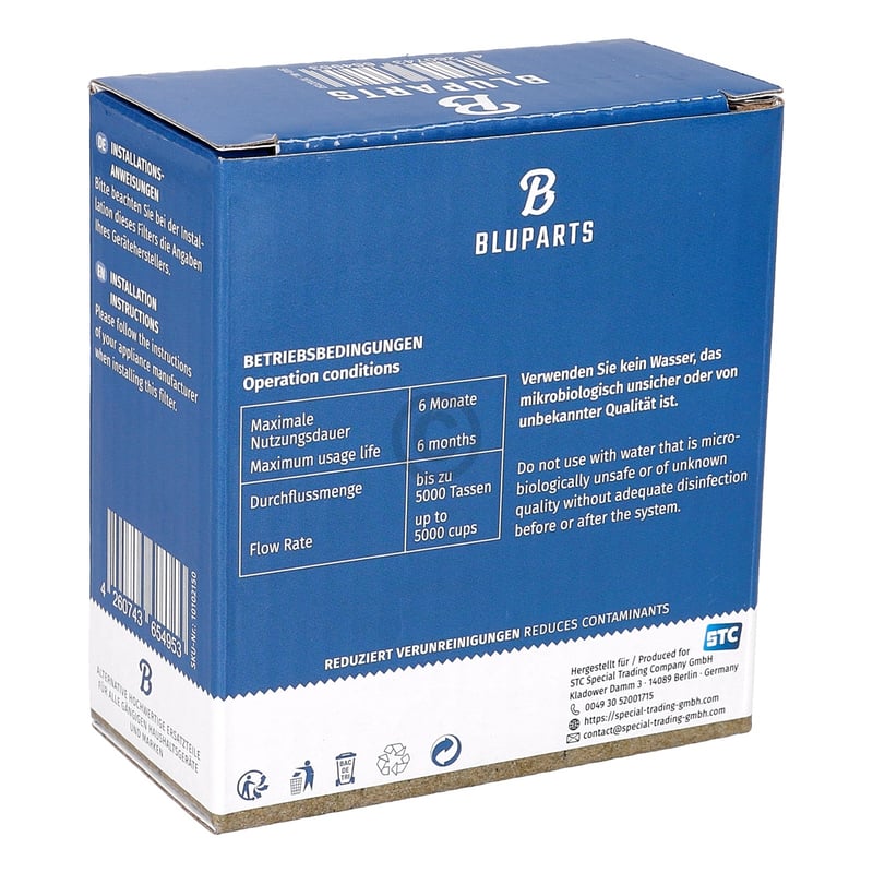 Wasserfilterpassend für Philips 421946039401  BLUPARTS - KOMPATIBEL 10102150