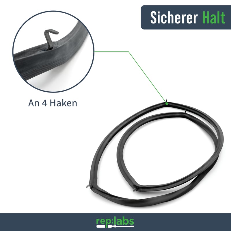 Backofen Türdichtung - AT wie Bosch 00754066 - Dichtung für Bosch, Siemens, Neff, Constructa