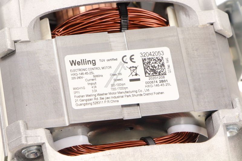 Waschmaschinenmotor Vestel 32042053 Type32 Welling