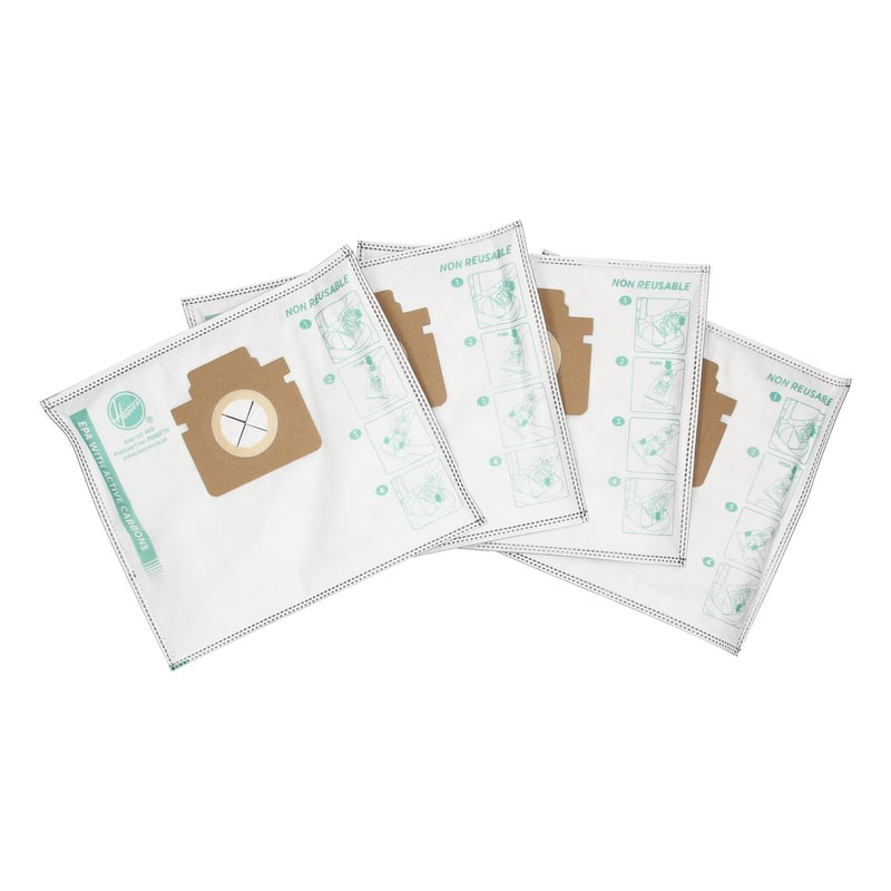 Staubsaugerbeutel für Bügeleisen Haier/Candy/Hoover 35602718 H89-EPACARBONBAG HE500