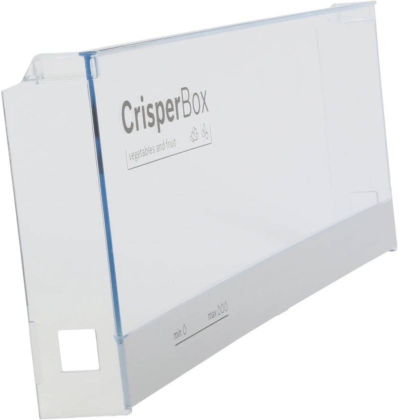 Schubladenblende BOSCH 11000682 450x165mm für CrisperBox Gemüsebehälter Kühlschrank