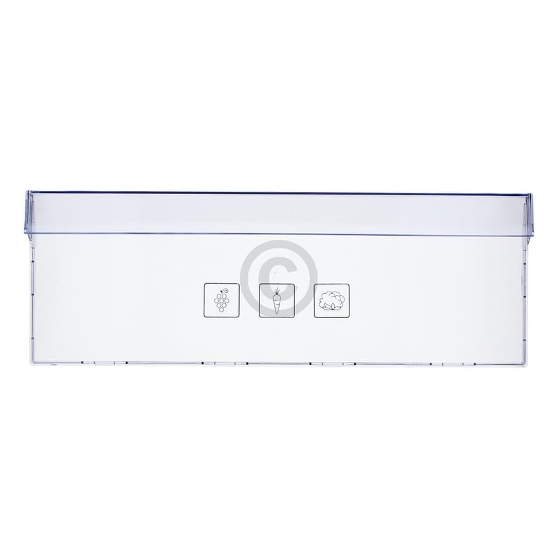 Schubladenblende für Gemüsekasten beko 4640590200 435x150mm in KühlGefrierKombination