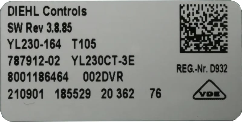 Bedienmodul 11014316