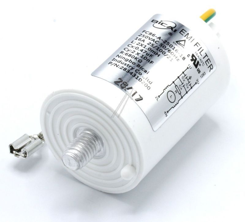 Entstörfilter für Beko Waschmaschine C00888839 Störfilter