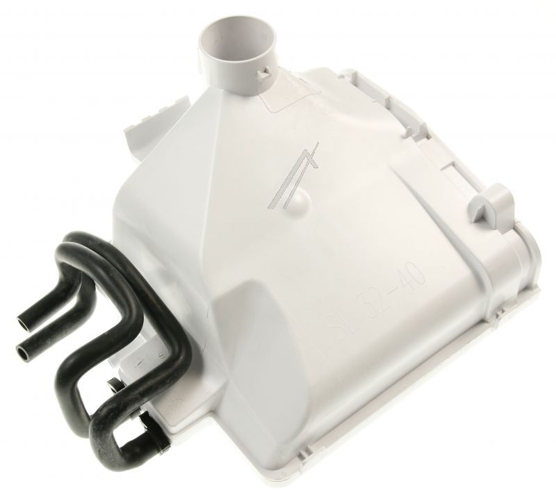 Reinigungsmuldenfach für Waschmaschine Smeg 691170962 Kunststoff, weiß