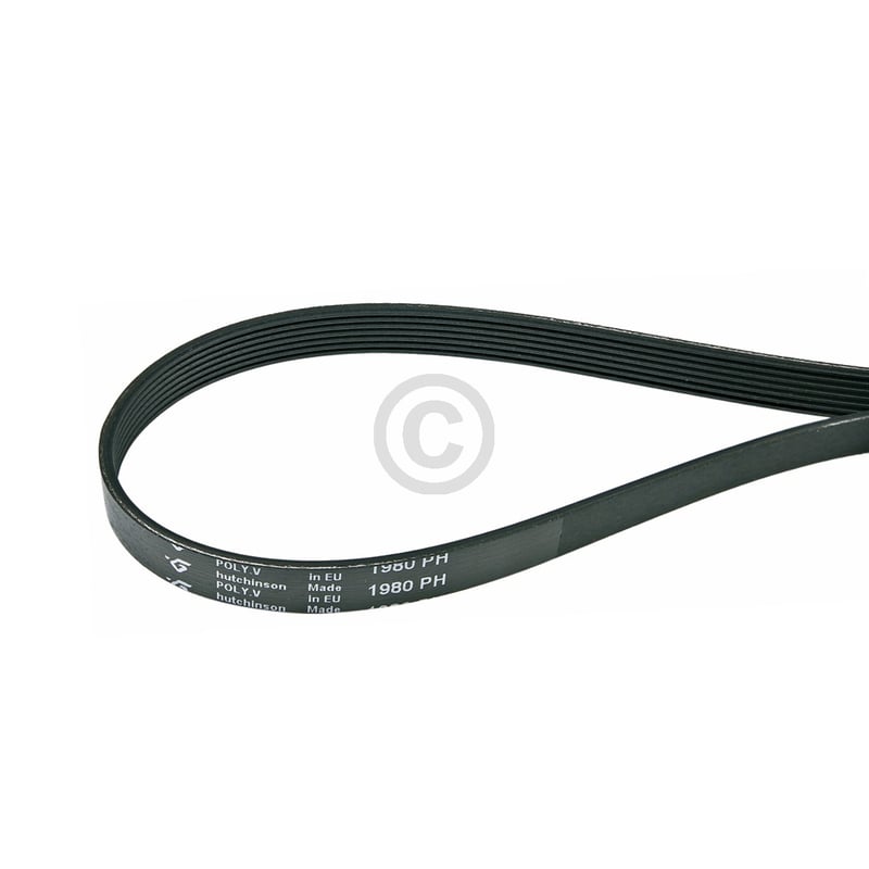 Keilrippenriemen 1980 PH 7 wie Bosch 00649054 für Trockner
