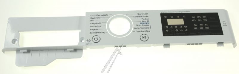 Bedienteilmodul für Waschmaschine LG AGL74752559 Bedienfeld Steuerung