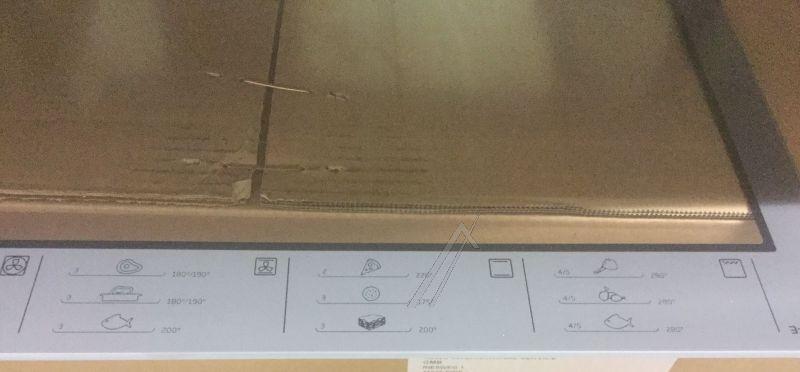 Ofentürglas für Beko-Ofen C00872807 Innentür