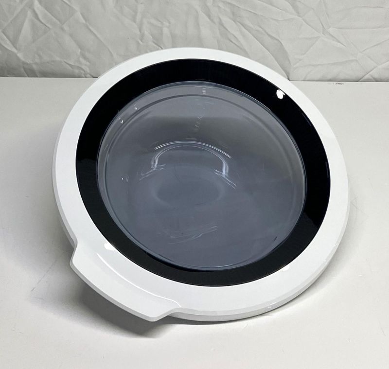 Türblende für Tür AEG 140061935924 weiß, geschweißt, Ø490 mm