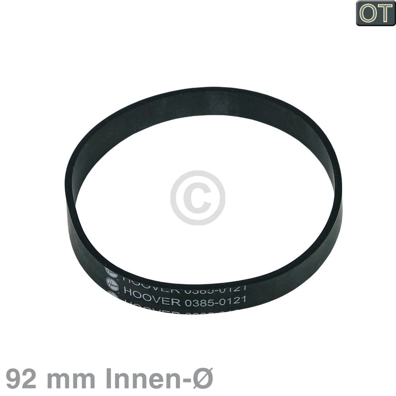 Riemen für Walze TypV34 HOOVER 35601265 für Staubsauger