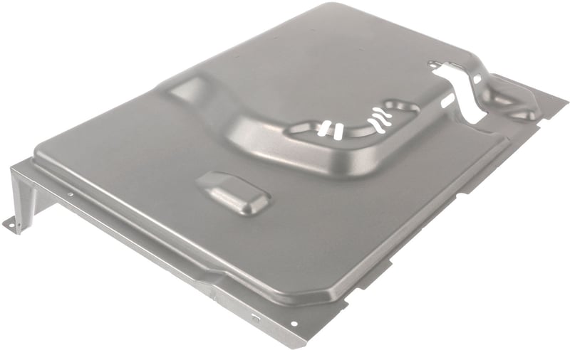 Rückwand für Ofen BSH-Gruppe 00772189 Edelstahl, hitzebeständig