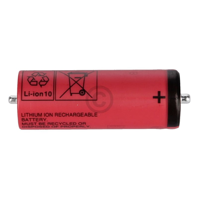 Akku BRAUN 81377206 NiMh 3,7V 1300mAh mit Rastnasen für Rasierer