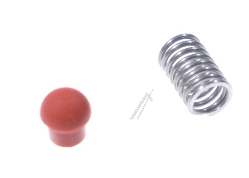 DeLonghi Kaffeemaschinen-Auslaufventil AS00004266 Wasser, rot, Feder