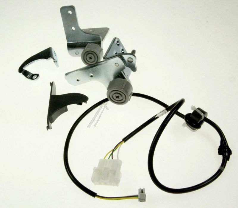 Türkit links für Kühlschrank Whirlpool 482000032223 Umrüstung, Edelstahl