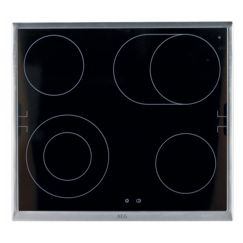 Glaskeramikplatte AEG 555112116/2 für Kochfeld Herd 5613013118