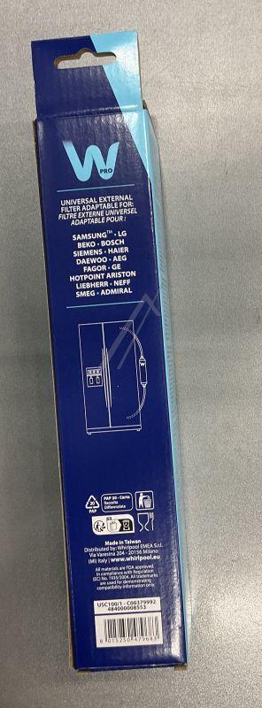Wasserfilter für Kühlschrank Whirlpool/Indesit 484000008553 Universal