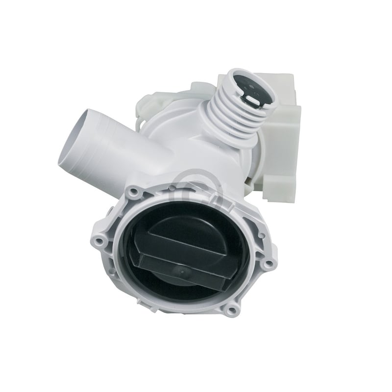 Ablaufpumpe wie Hotpoint C00282341 Copreci mit Pumpenkopf und Sieb für Waschmaschine Waschtrockner