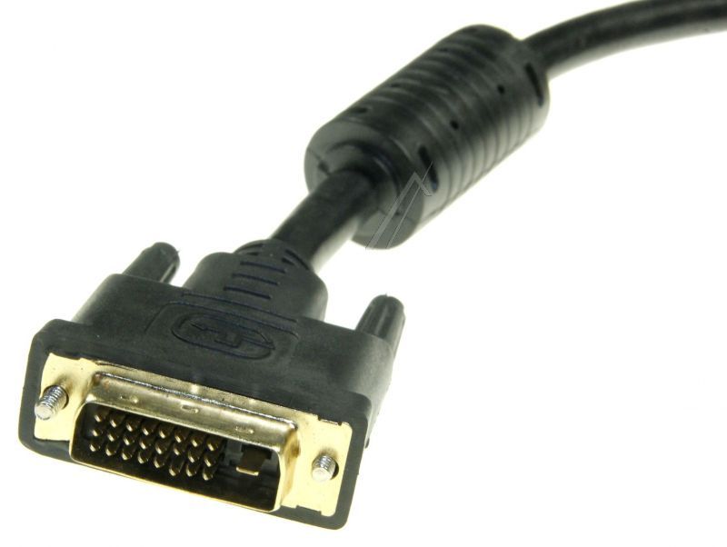 DVI-Kabel 2,0m für TV & Telefonie Com [Hersteller-Artikelnummer] Dual-Link, 24+1 Pin