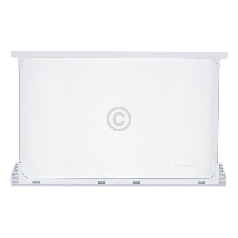 Glasplatte oben mitte beko 4629850500 452x283 mit Leisten für KühlGefrierKombination