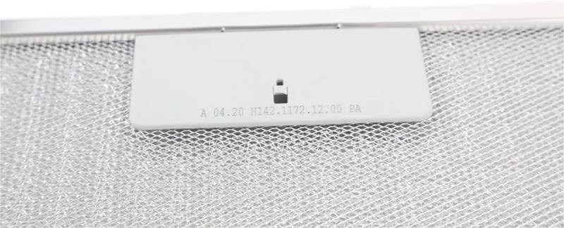 Metallfettfilter für Dunstabzugshaube Bosch 11031874 Edelstahl, 11031874