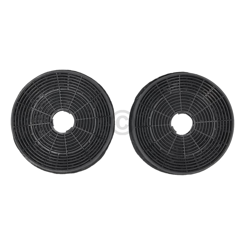 Kohlefilter Set passend für Amica 1160826 KF17146 160mmØ BLUPARTS in