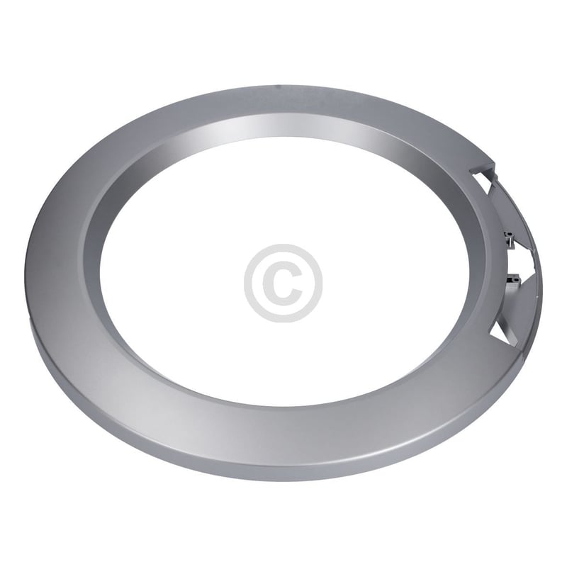 Türring außen BOSCH 18006700 Fensterrahmen silbern für Waschmaschine