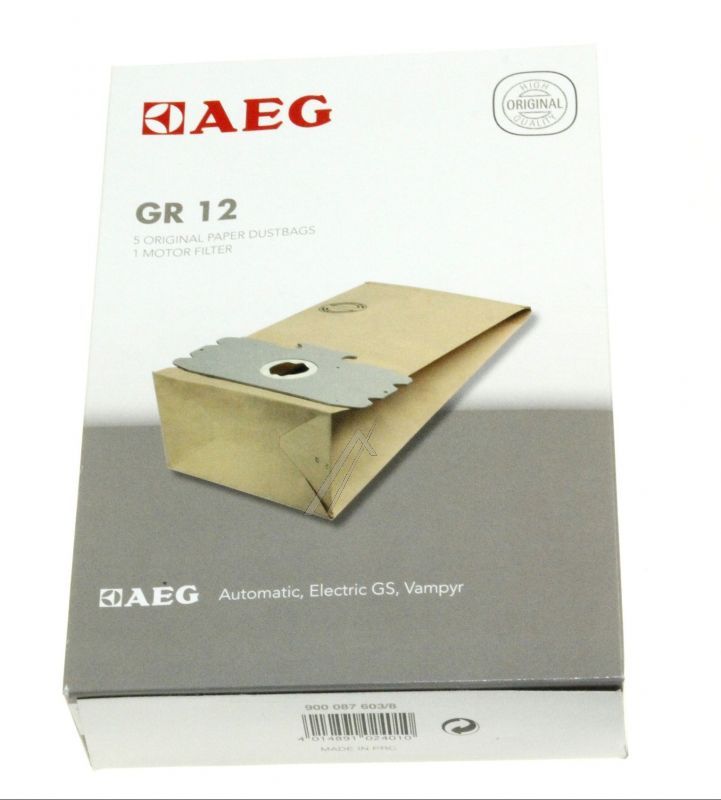 Staubsaugerbeutel-Set für Staubsauger Electrolux 8996689012533 5 Beutel + 1 Motorfilter