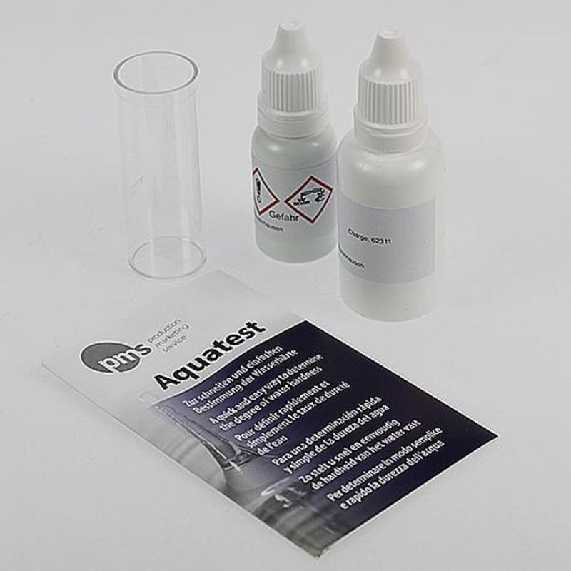 Chemische Testmittel Wasserhärtetest, Aquatest A + B mit Messzylinder 00340069