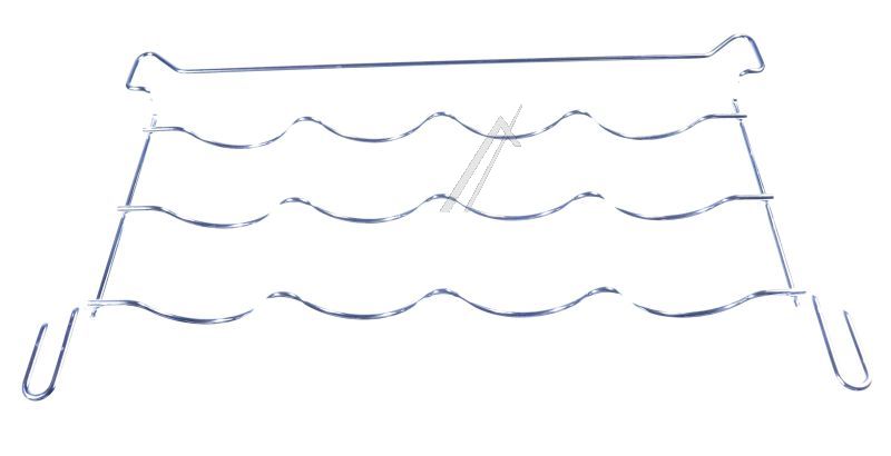 Weinregal für Kühlschrank Beko Grundig C00876137 BI 54 FNF Zink