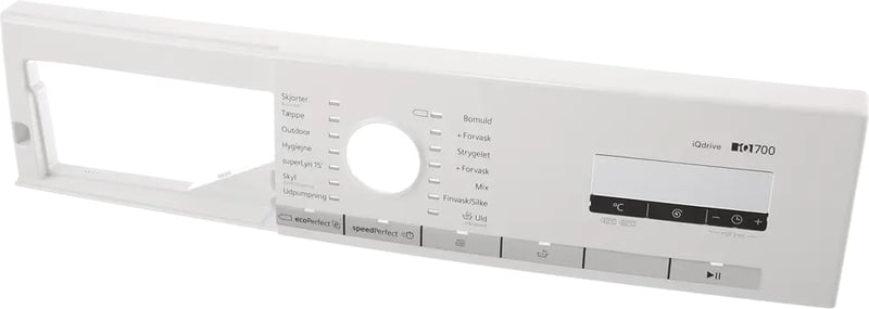 Bedienblende für Geschirrspüler Bosch 11024816 Frontblende, weiß