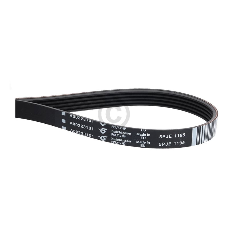 Keilrippenriemen 1195PJ5E Electrolux 14000223101 für Waschmaschine Toplader