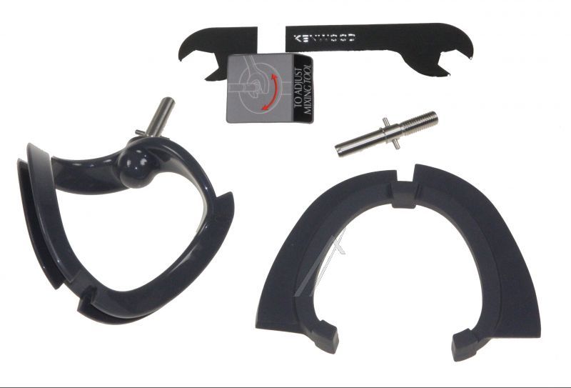 Flexi-Rührelement für Küchenmaschine DeLonghi AWAT501001 flexibel, grau
