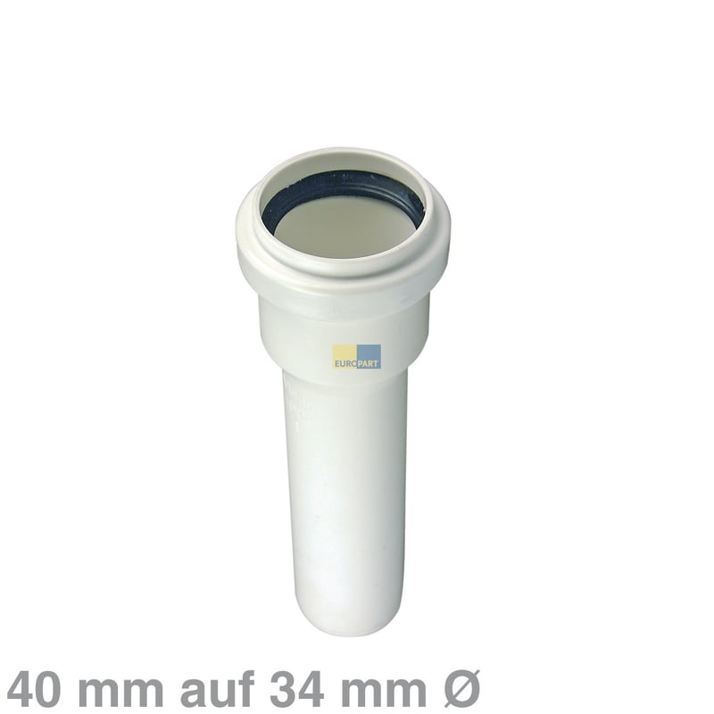 AblaufAdapter 40/34mmØ für Ablauftechnik Sanitärbereich
