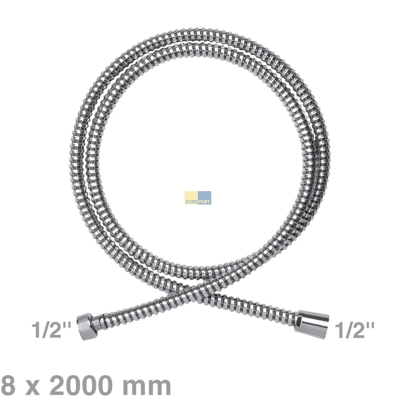 Brauseschlauch 8x2000 für Dusche