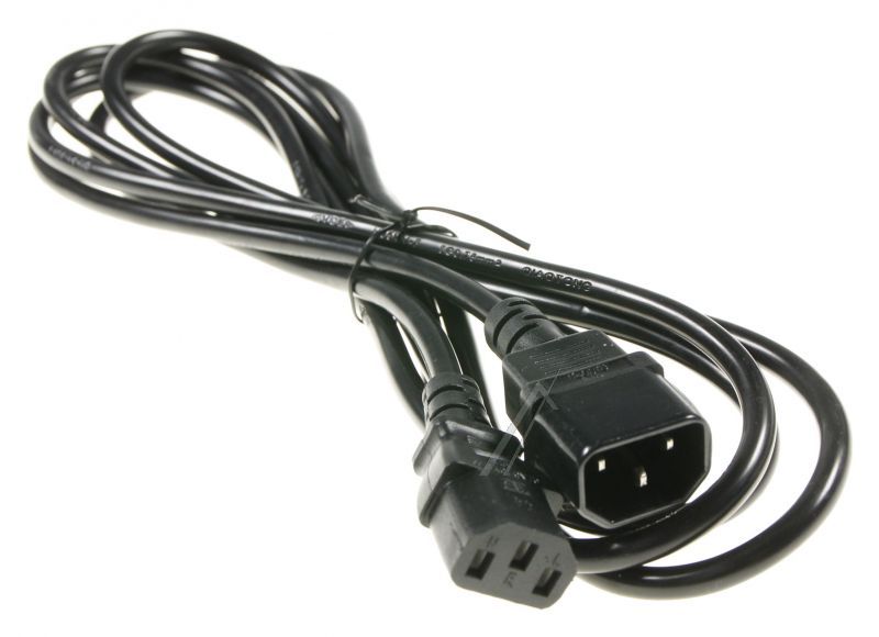 Kaltgeräte-Kabel für Geschirrspüler Com [Hersteller-Artikelnummer] 3m, schwarz
