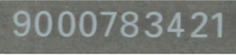 Glaskeramikfläche 00689638