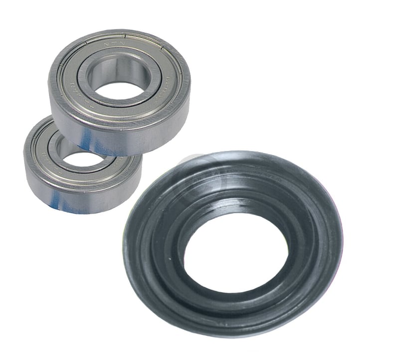 Lagersatz BOSCH 00087278 Wellendichtung 40x62/78x8/14,8 mit Kugellagern für Waschmaschine