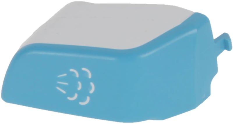 Tastenkappe für Bügeleisen BSH-Gruppe 10001974 Druckknopf, weiß