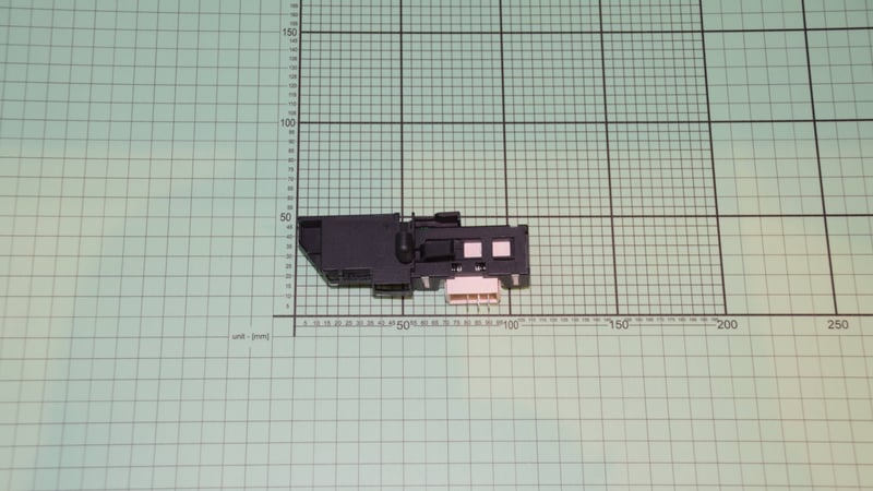Türblock für Waschmaschine Amica 1049799 Verschluss, Tür