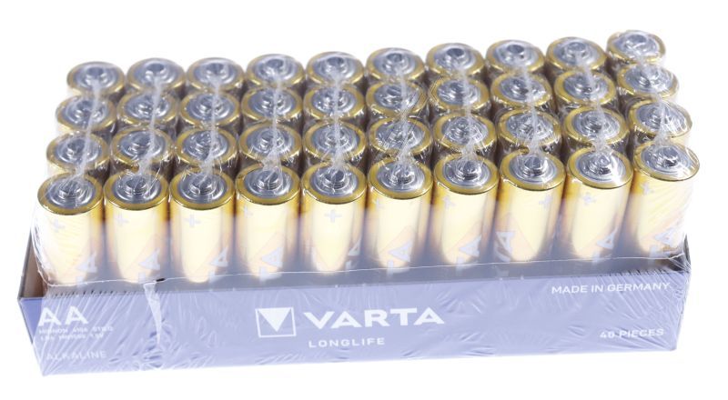 Varta Longlife AA Mignon 40er Pack Ofenbatterien