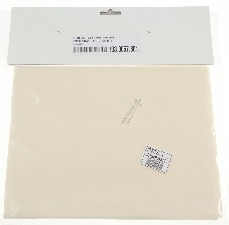 Fettfilter für Dunstabzugshaube Whirlpool/Indesit 481948048121 C00079733