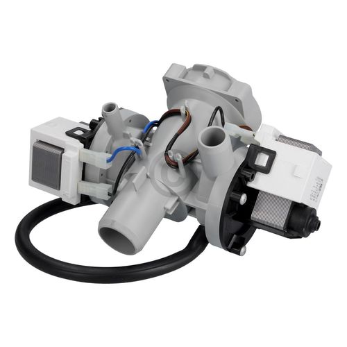Ablaufpumpe LG 5859EN1006N LEILI mit Kopf Sieb für Waschmaschine Waschtrockner