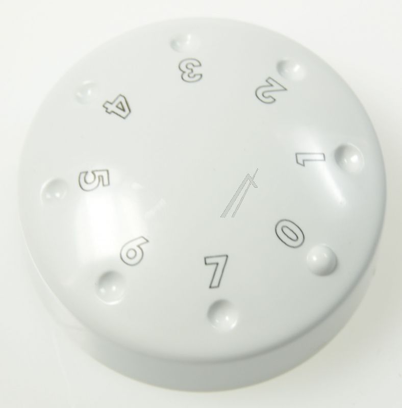 Regelknopf für Liebherr Kühlschrank 743191200 mit Ringfeder, weiß