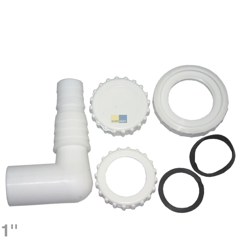 Schlauchanschluss für 1" Siphon, Set