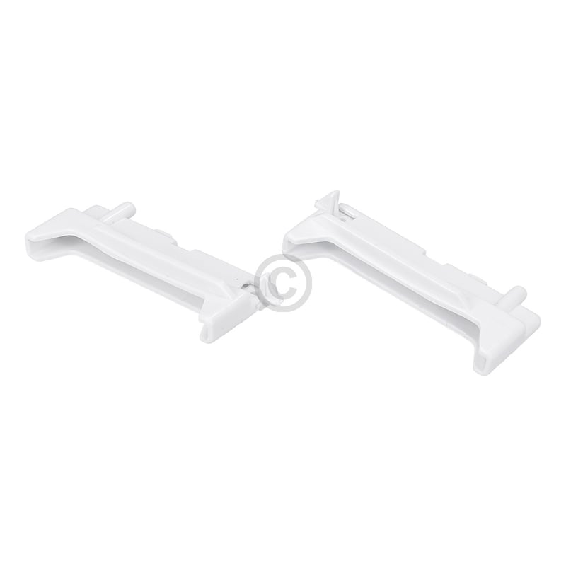 Halter Set links + rechts für Lampenabdeckung Bauknecht C00980501 in